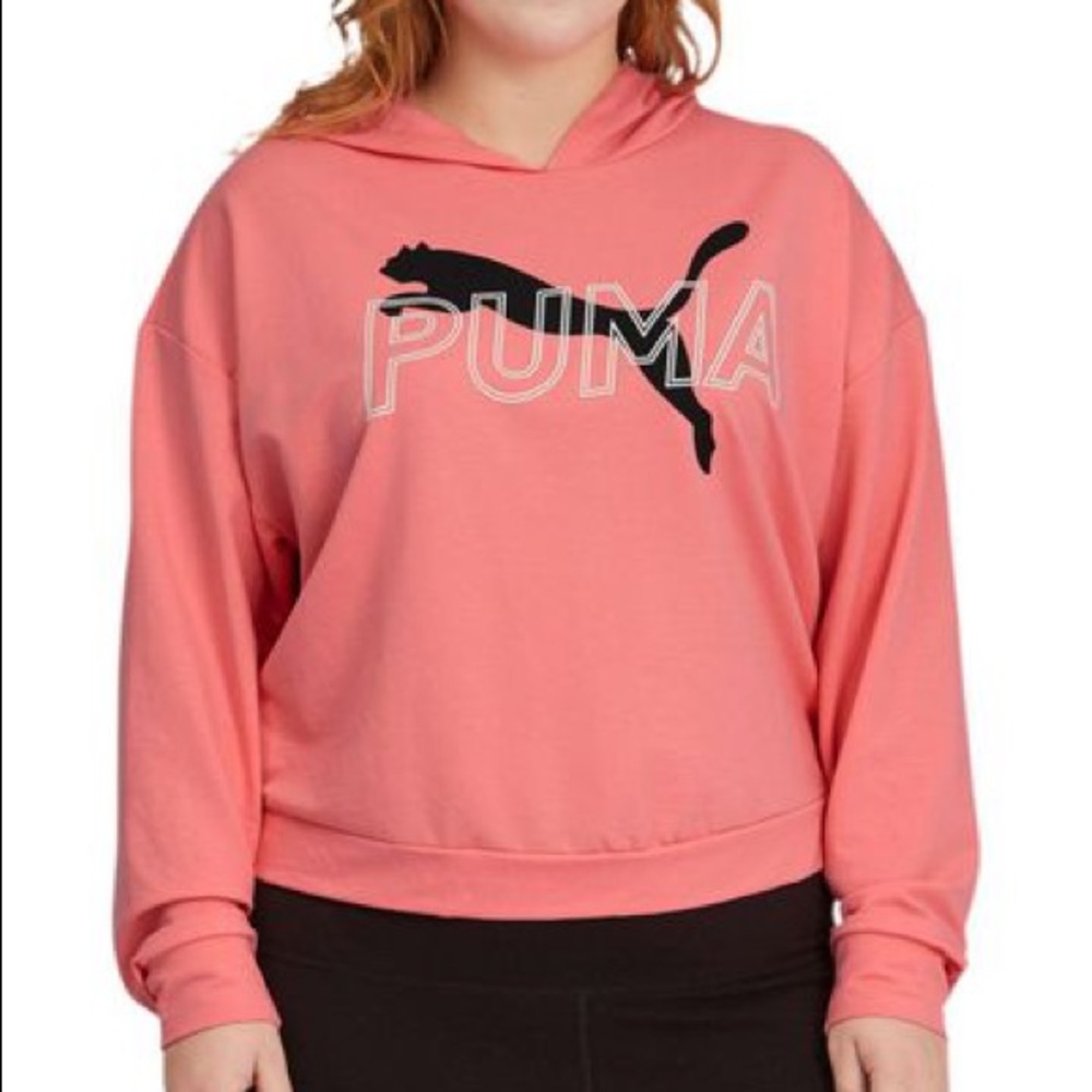 NWT Puma Modern Sport Hoodie - Coral - Size XL